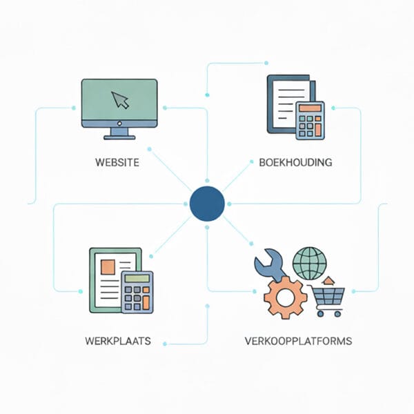 De integratie van AMH: maatwerk web development, API-koppelingen en automatisering